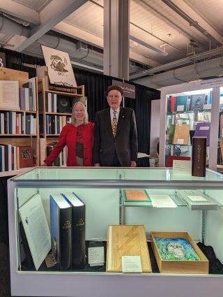 Report from the book fair floor...
