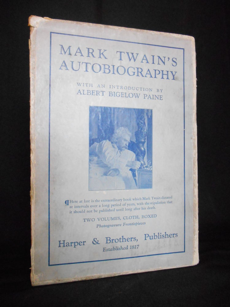 Item #13012003 Mark Twain's Autobiography. Mark Twain.