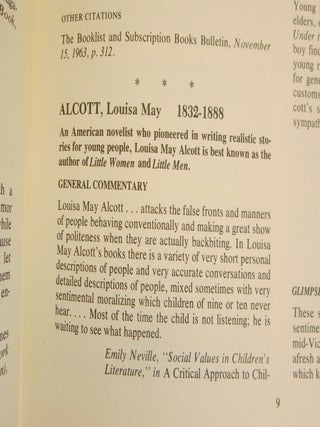 Children's Literature Review, Excerpts from Reviews, Criticism, and Commentary on Books for Children and Young People (Volumes 1 - 48)