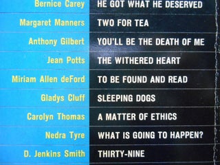The Lethal Sex, The 1959 Anthology of the Mystery Writers of America (with TLS by MacDonald to Miriam Allen DeFord)