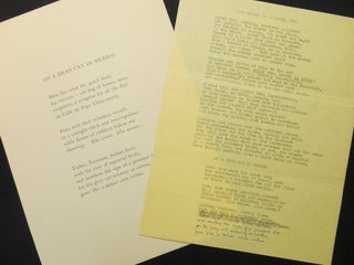 Eight Poems, 1958 [8 Poems]