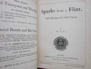 Sparks From a Flint; Odd Rhymes for Odd Times