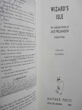 Wizard's Isle, The Collected Stories of Jack Williamson, Volume Three (Signed/Limited Edition)