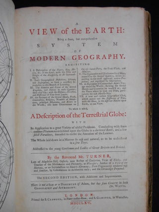 Plain Trigonometry, Rendered Easy & Familiar [bound with] A View Of The Earth. Being a short but comprehensive system of modern geography. [and with] A View of the Heavens. Being a short but comprehensive system of modern astronomy.