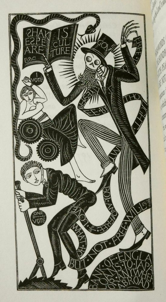Item #17041003 The Lord's Song. A Sermon. Eric Gill, Author and.