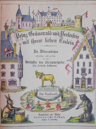 Item #17071607 Prinz Grunewald und Perlenfein mit ihrem lieben Eselein [Prince Grunewald and...