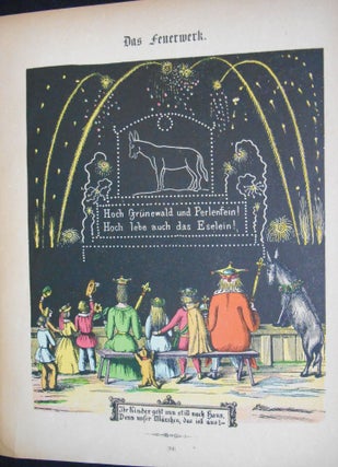 Prinz Grunewald und Perlenfein mit ihrem lieben Eselein [Prince Grunewald and Perlenfein with their Dear Little Donkey]
