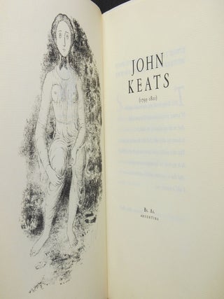 John Keats (1795-1821); "La Caballera." Coleccion de poesia. Volumen V.