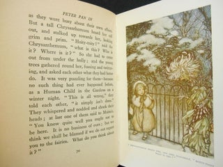 J.M. Barrie's Peter Pan in Kensington Gardens; Retold by May Bryon for Little People with the Permission of the Author