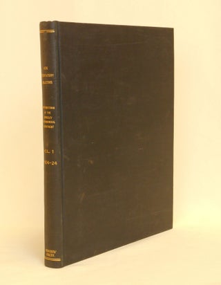 Lick Observatory Bulletins; Contributions of the Berkeley Astronomical Department Volumes I - XI, 1904-1924
