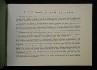 Five volumes: Mountains of New England; Picturesque New England, Historical, Miscellaneous; Rivers of New England; New England Lakes; [and] Seashores of New England