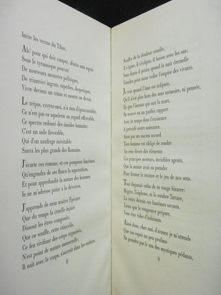 Epitre au Marquis d'Argens; du 23 Septembre 1757