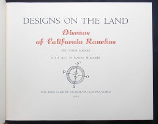 Designs on the Land, Diseños of California Ranchos
