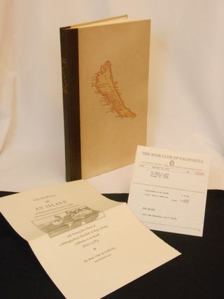 Item #18030306 California as an Island: An Illustrated Essay...; With Twenty-five Plates & a...