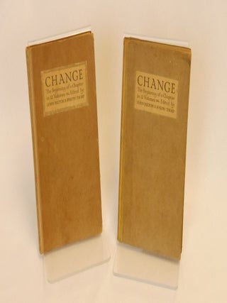 Item #18041738 Change, The Beginning of a Chapter. In Twelve Volumes. John Hilton, Joseph Thorp
