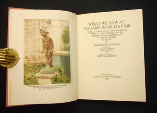What We Saw at Madame World's Fair; Being a Series of Letters from the Twins at the Panama-Pacific International Exposition to Their Cousins at Home