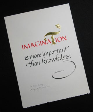 "Imagination"; is more important than knowledge