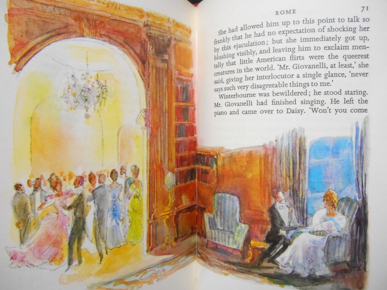 Item #18100607 Daisy Miller. Henry James, John Holloway, Gustave Nebel, Introduction, Illustrations.