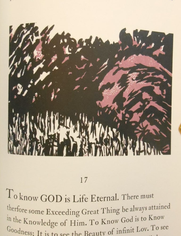 Item #18121101 The First Century of Meditations. Thomas Traherne, Andrew Judd, Artist and Printer.