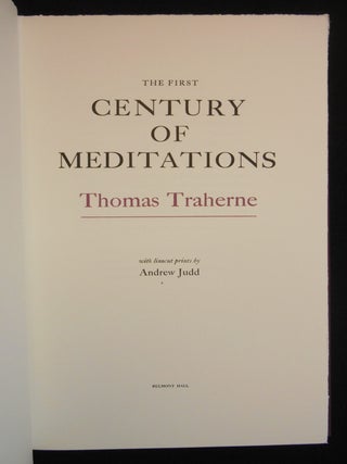 The First Century of Meditations