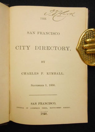 The San Francisco City Directory