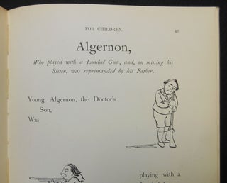 Cautionary Tales for Children; Designed for the Admonition of Children between the ages of eight and fourteen years