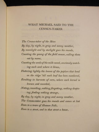 What Michael Said to the Census-Taker