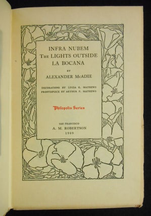Infra Nubem, The Lights Outside, La Bocana; Philopolis Series