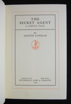 The Secret Agent; A Simple Tale