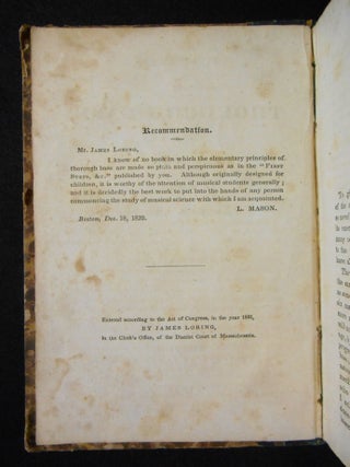 First Steps to Thorough Base; In Twelve Familiar Lessons Between a Teacher and Pupil
