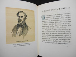 The First Californiac; Being a Reprint of "Prospects of California" Written by Dr. Victor H. Fourgeaud for the April 1, 1848 Issue of "The California Star", San Francisco's First Newspaper, of Which Samuel Brannan was the Publisher