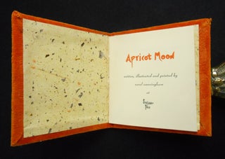 Apricot Moon; images in the japanese haiku style of seventeen syllable verses