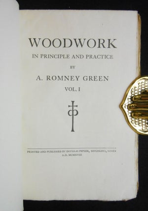 Woodwork; In Principle and Practice