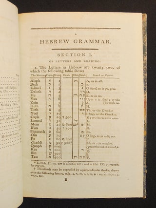 A Hebrew Grammar, Without Points; Designed to Facilitate the Study of the Scriptures of the Old Testament, In the Original...