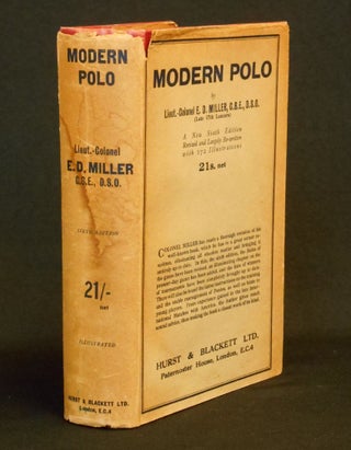 Item #210121037 Modern Polo. Lt.-Col. E. D. Miller