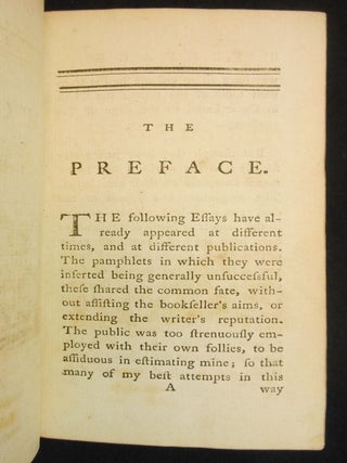 Essays by Mr. Goldsmith