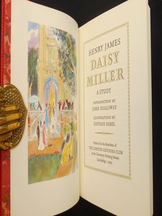 Item #21061901 Daisy Miller. Henry James, John Holloway, Gustave Nebel, Introduction, Illustrations