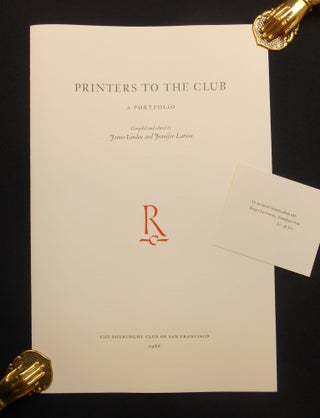 Printers to the Club; A Portfolio