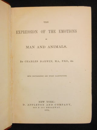 The Expression of the Emotions in Man and Animals