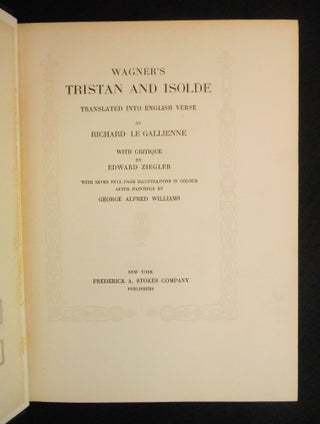 Wagner's Tristan and Isolde
