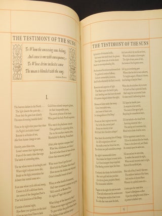 Item #22062607 The Testimony of the Suns. George Sterling, Ambrose Bierce, Oscar Lewis, Albert M....
