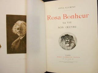 Rosa Bonheur; Sa Vie, Son Oeuvre