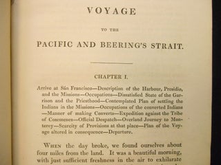 Narrative of a Voyage to the Pacific And Beering's Straight; To Co-operate with The Polar Expeditions: Performed in His Majesty's Ship Blossom, Under the Command of Captain F.W. Beechey...in the Years 1825,26, 27, 28