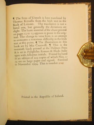 Being the Exile and Death of the Sons of Usnech