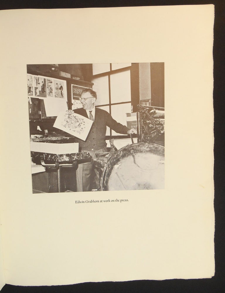 Item #23030803 In Memoriam, Edwin Grabhorn, 1889-1968 [Roxburghe Club Keepsake]. Grabhorn Press, David Magee.