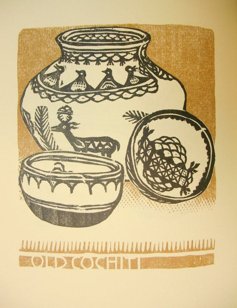 Item #23041701 Indian Pottery; Old and New. Gustave Baumann, Woodcuts and Text.