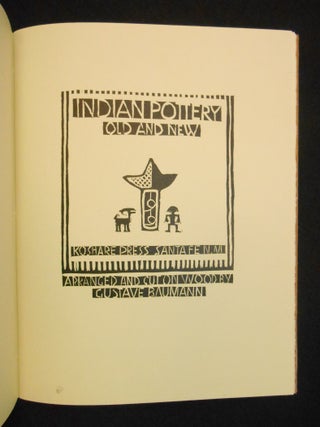 Indian Pottery; Old and New