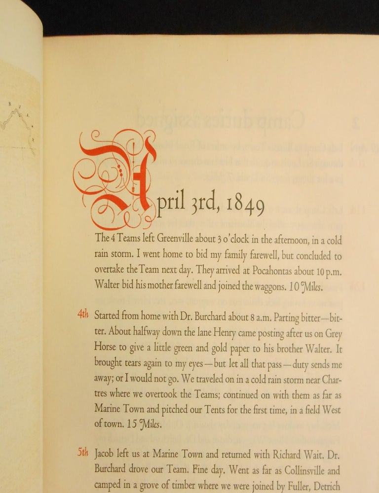 Item #23110101 The Santa Fe Trail to California, 1849-1852; The Journal and Drawings of H.M.T. Powell. H M. T. Powell, Douglas S. Watson.
