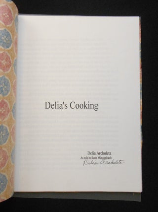 Delia's Cooking: A Taosen&atilde;s Story [Cover Title]