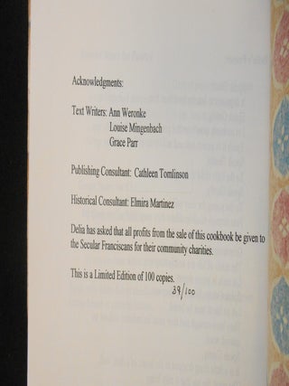 Delia's Cooking: A Taosen&atilde;s Story [Cover Title]